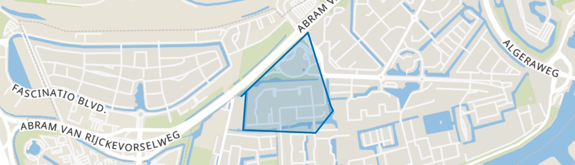 Chopinbuurt, Capelle aan den IJssel map