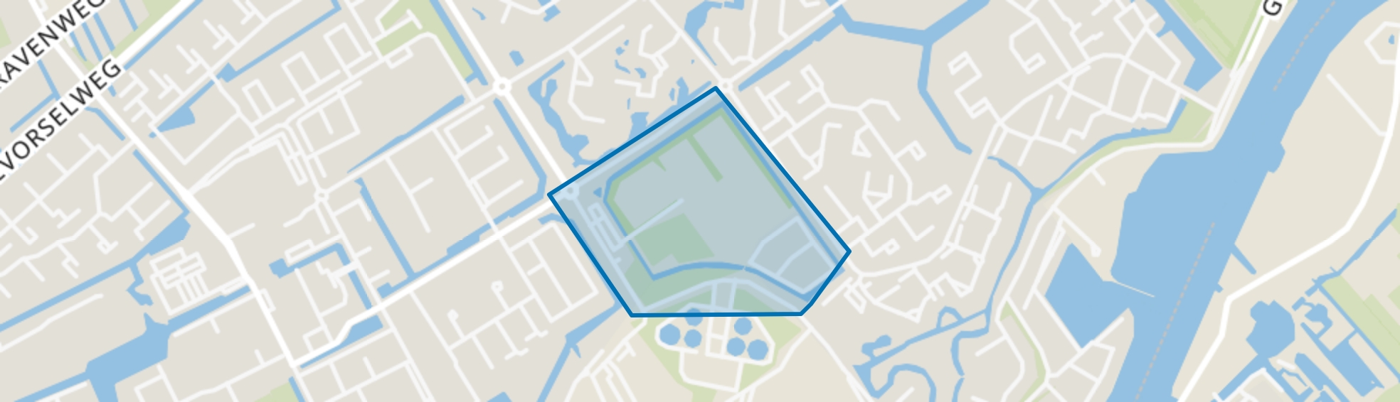 Couwenhoek, Capelle aan den IJssel map