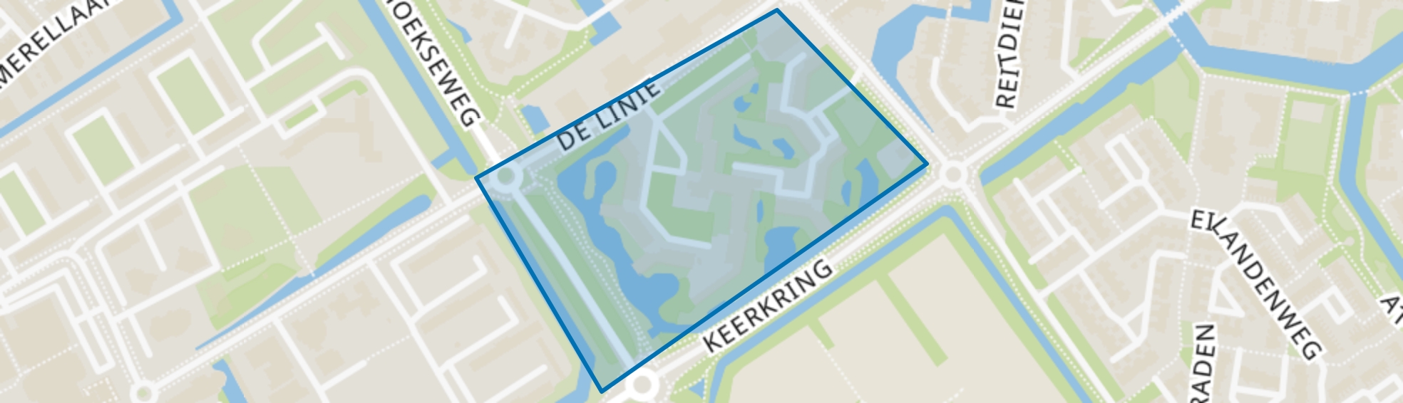 De Baronie, Capelle aan den IJssel map