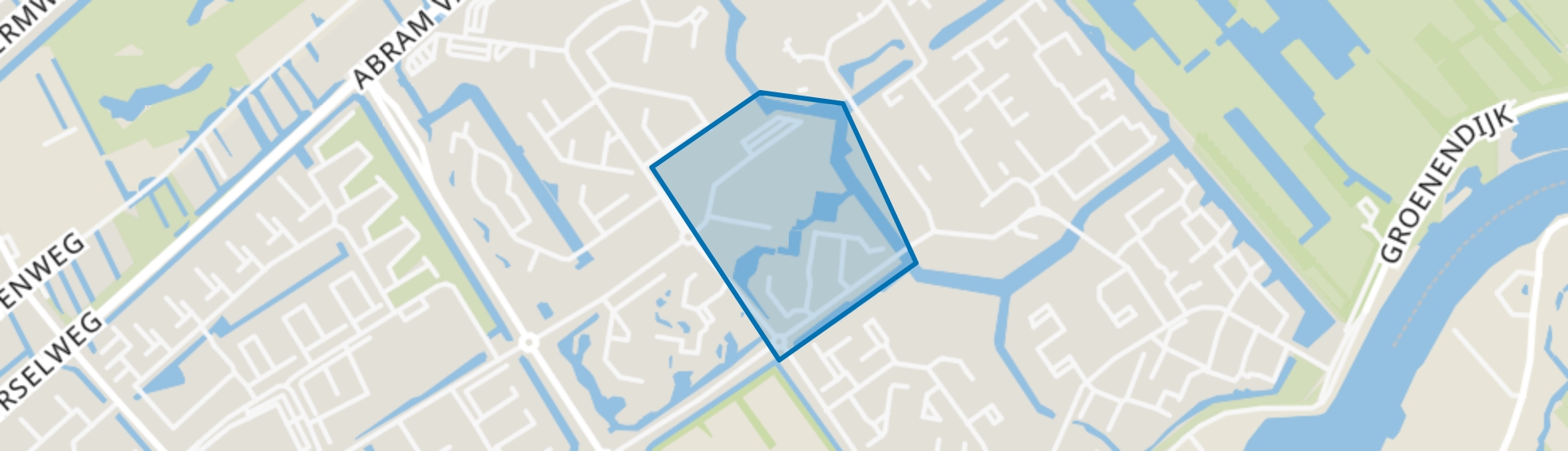 Diepenbuurt, Capelle aan den IJssel map