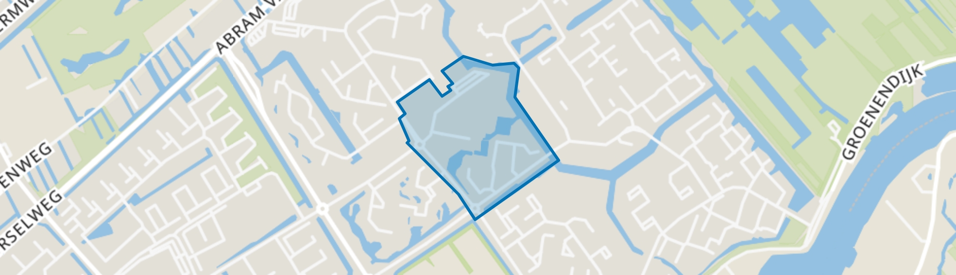 Diepenbuurt, Capelle aan den IJssel map