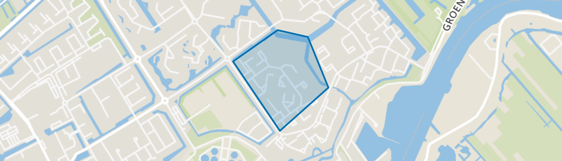Eilandenbuurt, Capelle aan den IJssel map