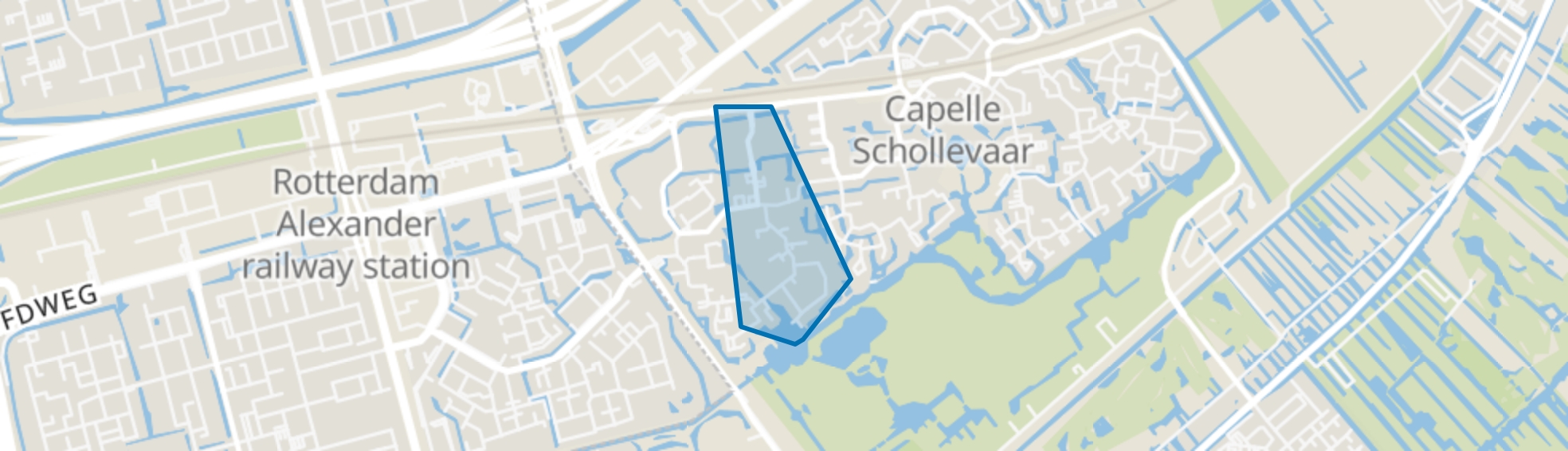 Ervenbuurt, Capelle aan den IJssel map