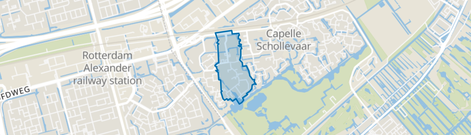 Ervenbuurt, Capelle aan den IJssel map