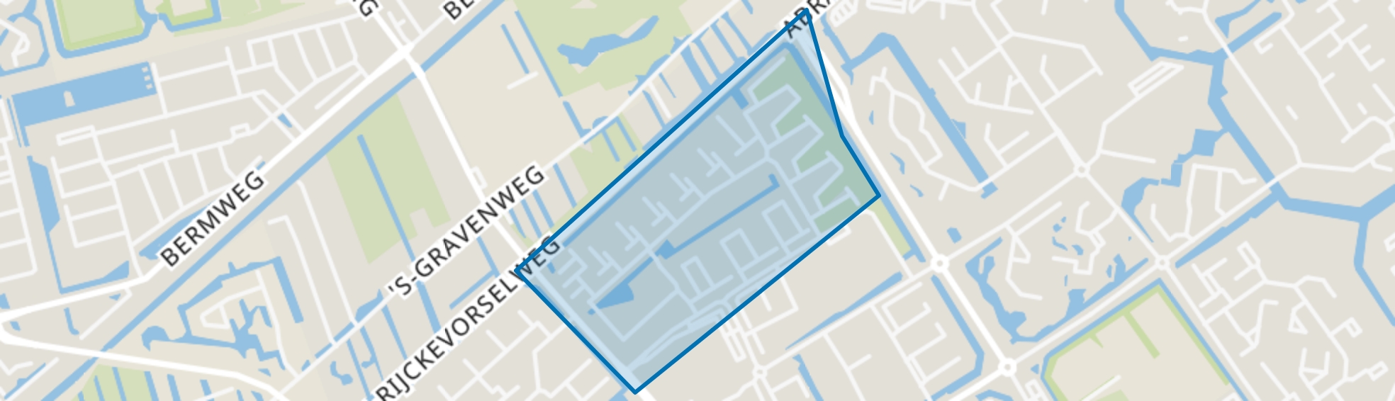 Hovenbuurt, Capelle aan den IJssel map