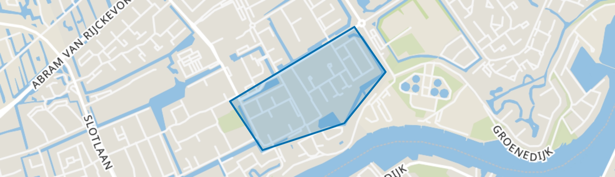 Kievitlaan, Capelle aan den IJssel map