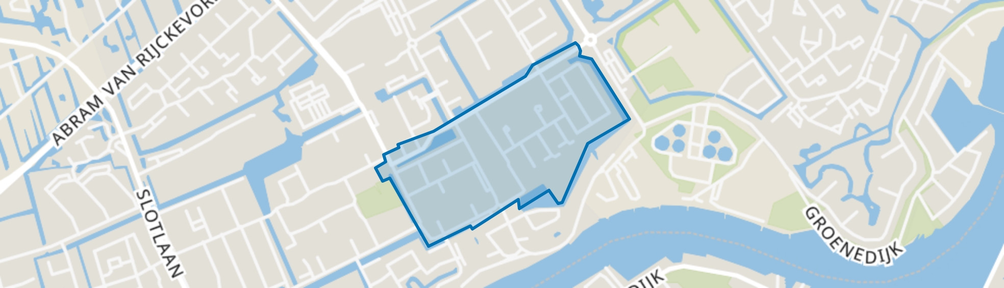 Kievitlaan, Capelle aan den IJssel map