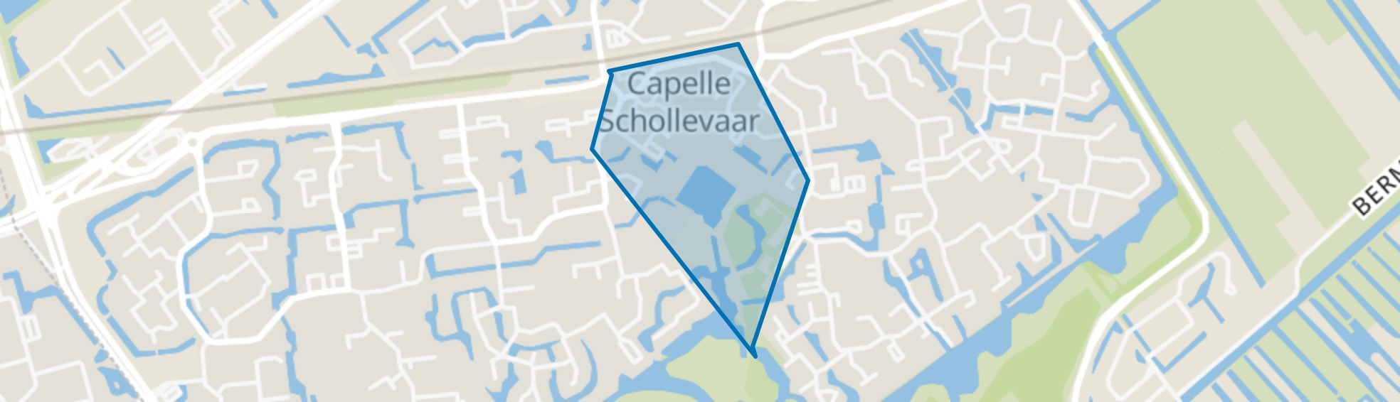 Kunstenaarsbuurt, Capelle aan den IJssel map