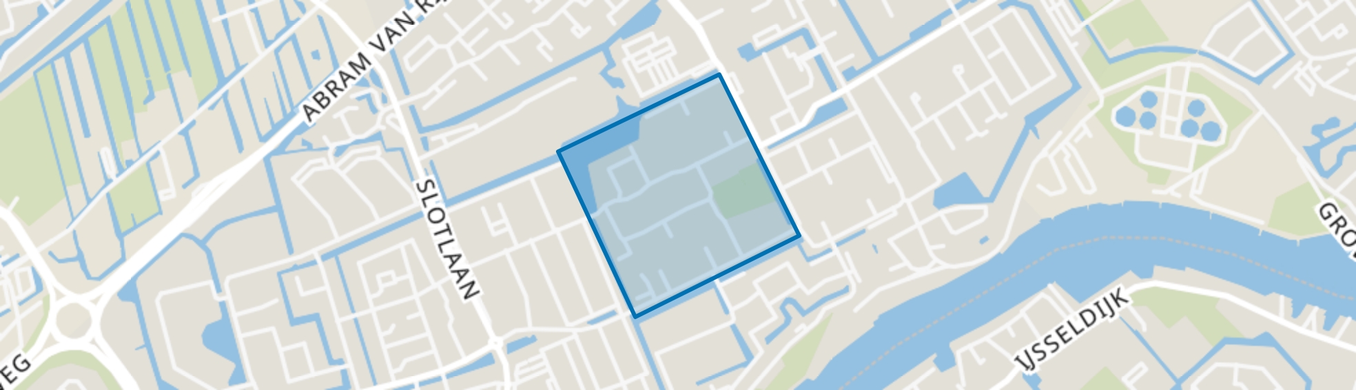 Meeuwenbuurt, Capelle aan den IJssel map