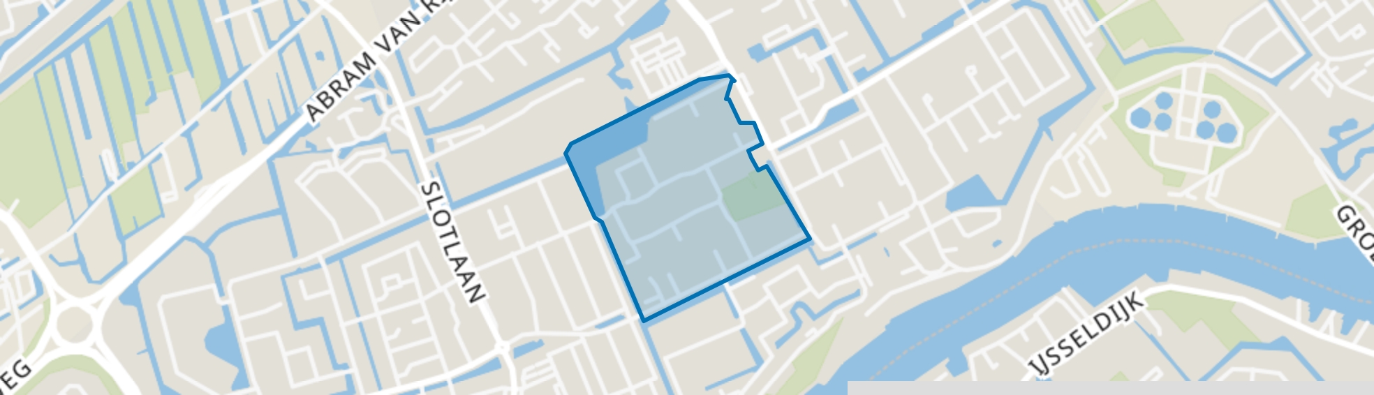 Meeuwenbuurt, Capelle aan den IJssel map