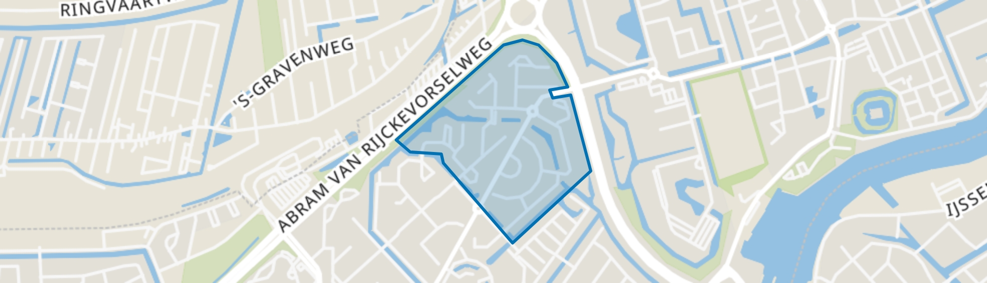 Paganinibuurt, Capelle aan den IJssel map