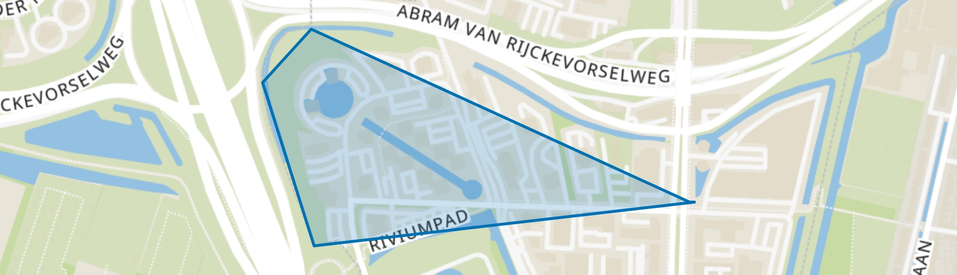 Rivium 1e straat, Capelle aan den IJssel map