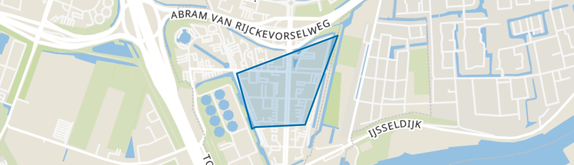 Rivium 2e straat, Capelle aan den IJssel map