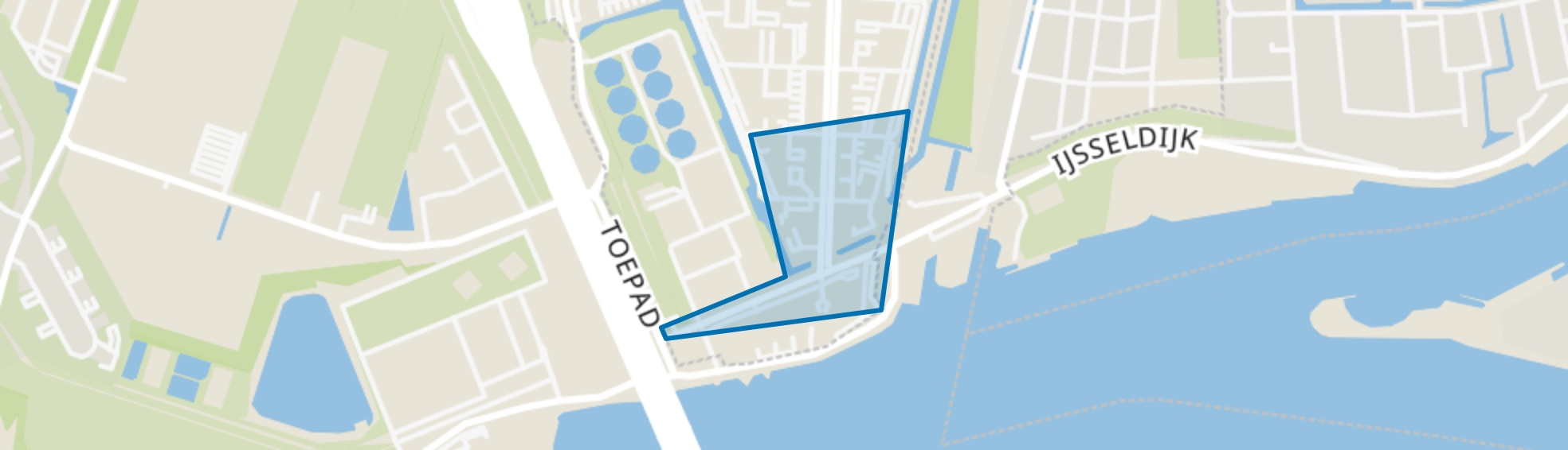 Rivium Promenade, Capelle aan den IJssel map