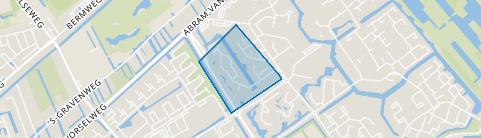 Scandinavischebuurt, Capelle aan den IJssel map