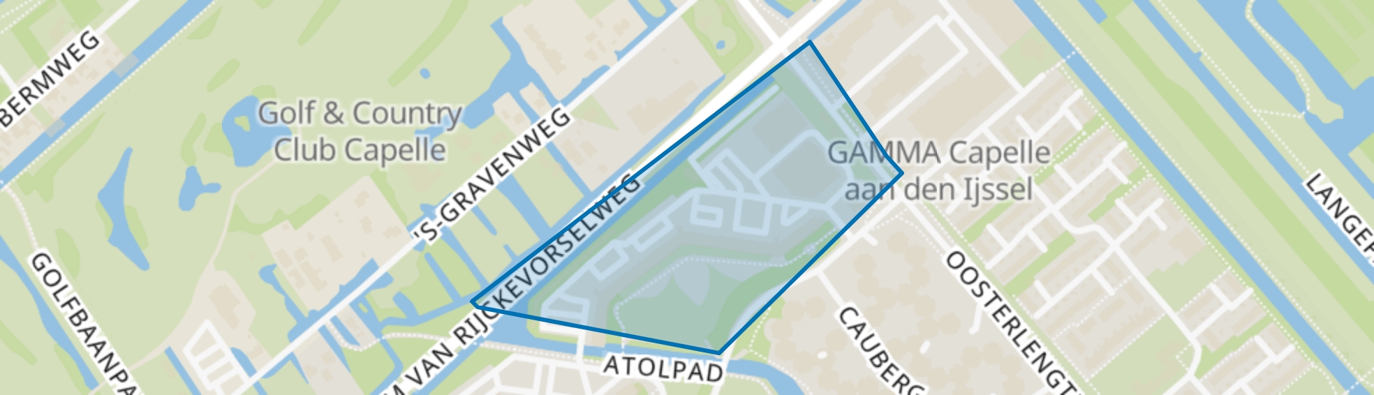 Schermerhoek, Capelle aan den IJssel map