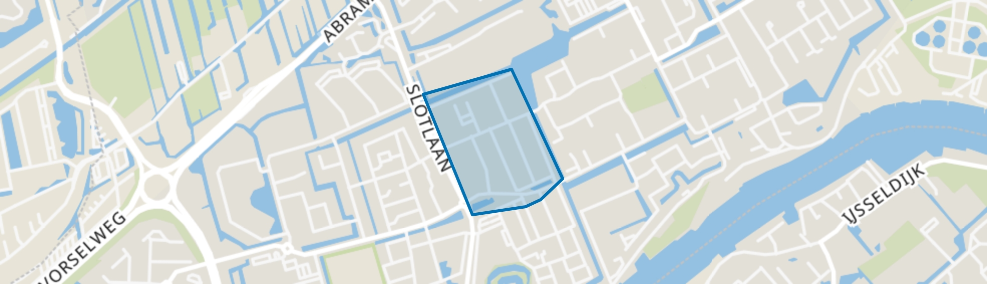 Schildersbuurt, Capelle aan den IJssel map