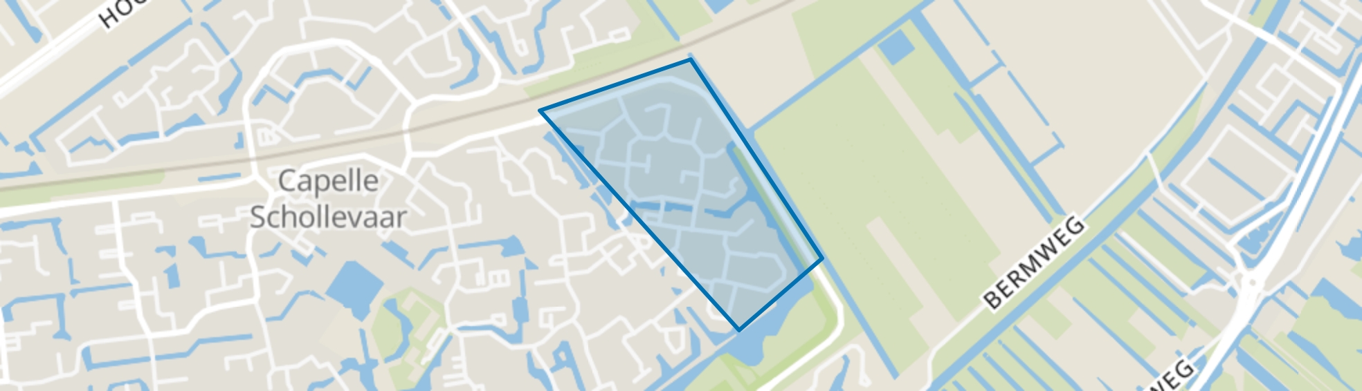 Schildersvormenbuurt, Capelle aan den IJssel map