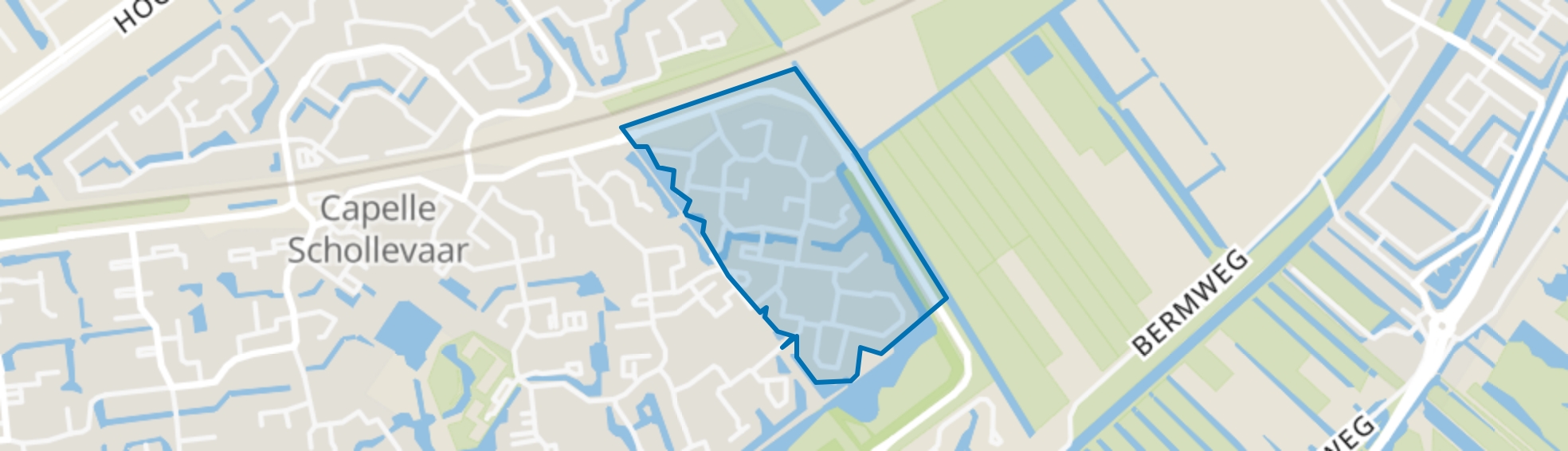 Schildersvormenbuurt, Capelle aan den IJssel map