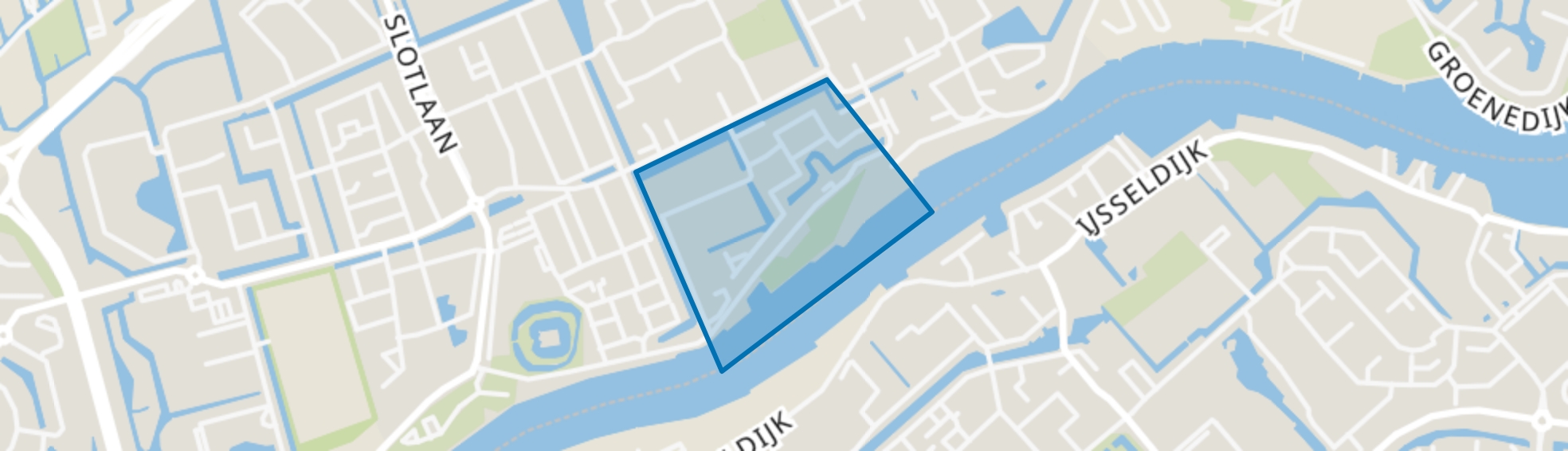 Vuykterrein, Capelle aan den IJssel map