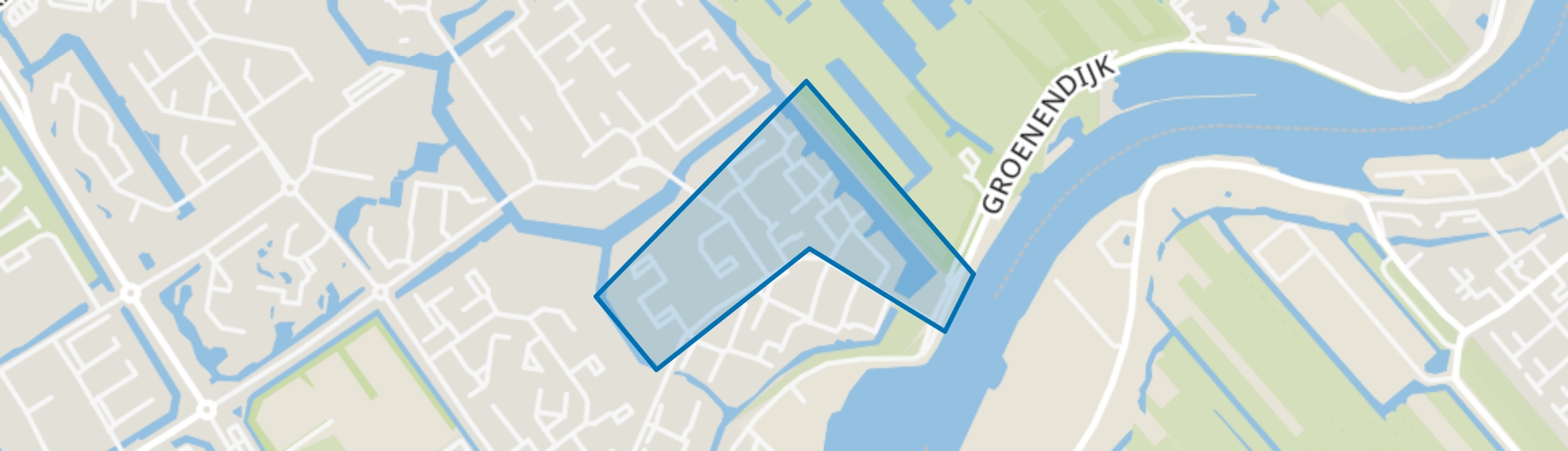 Waardenbuurt, Capelle aan den IJssel map