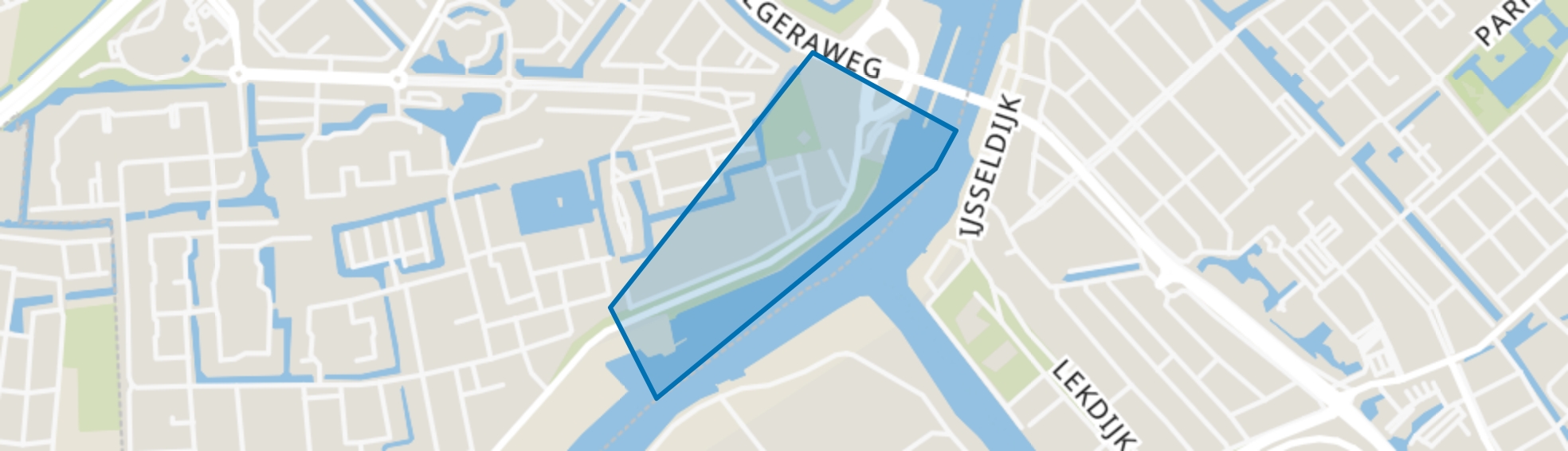 Zeeheldenbuurt-oost, Capelle aan den IJssel map
