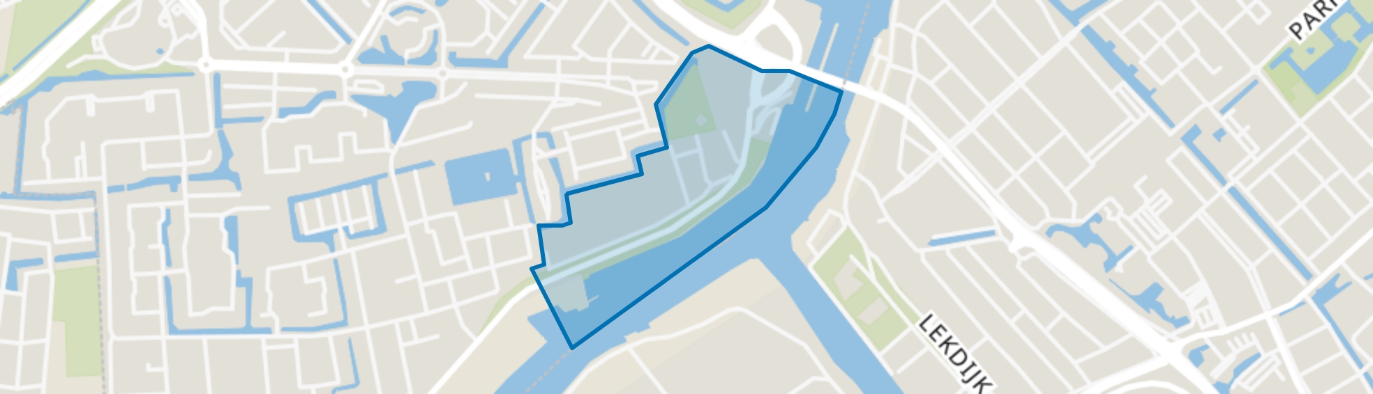 Zeeheldenbuurt-oost, Capelle aan den IJssel map
