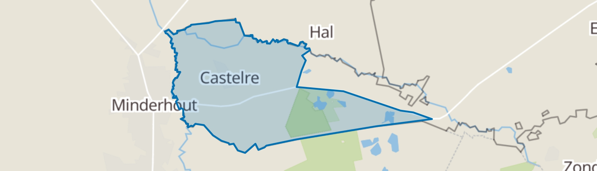 Castelre map