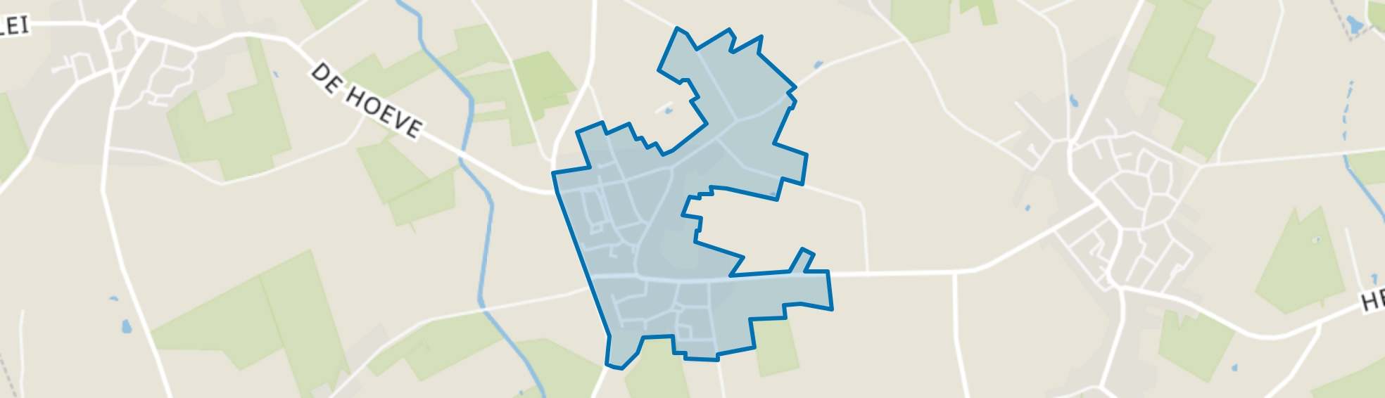 Casteren, Casteren map