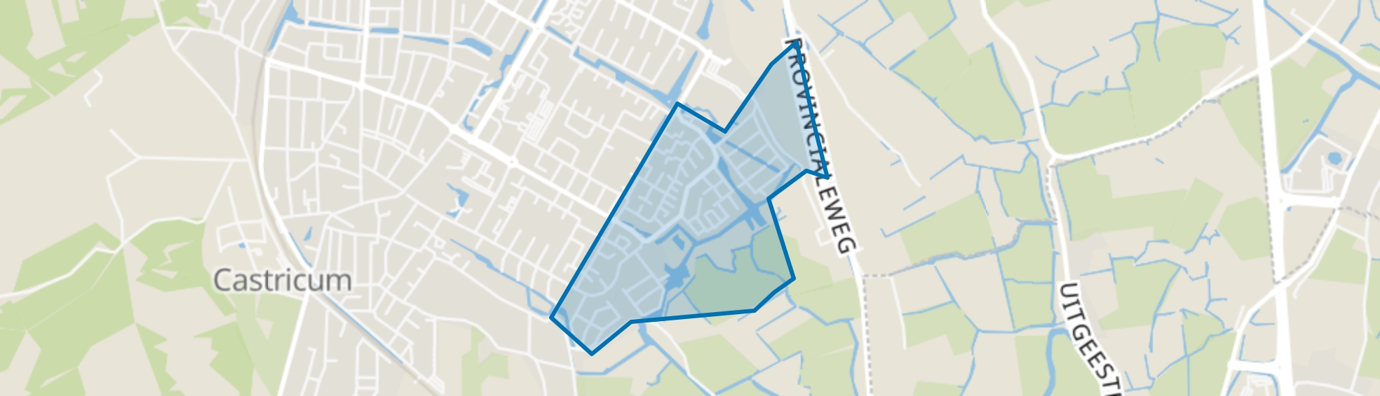 Albert's Hoeve, Castricum map
