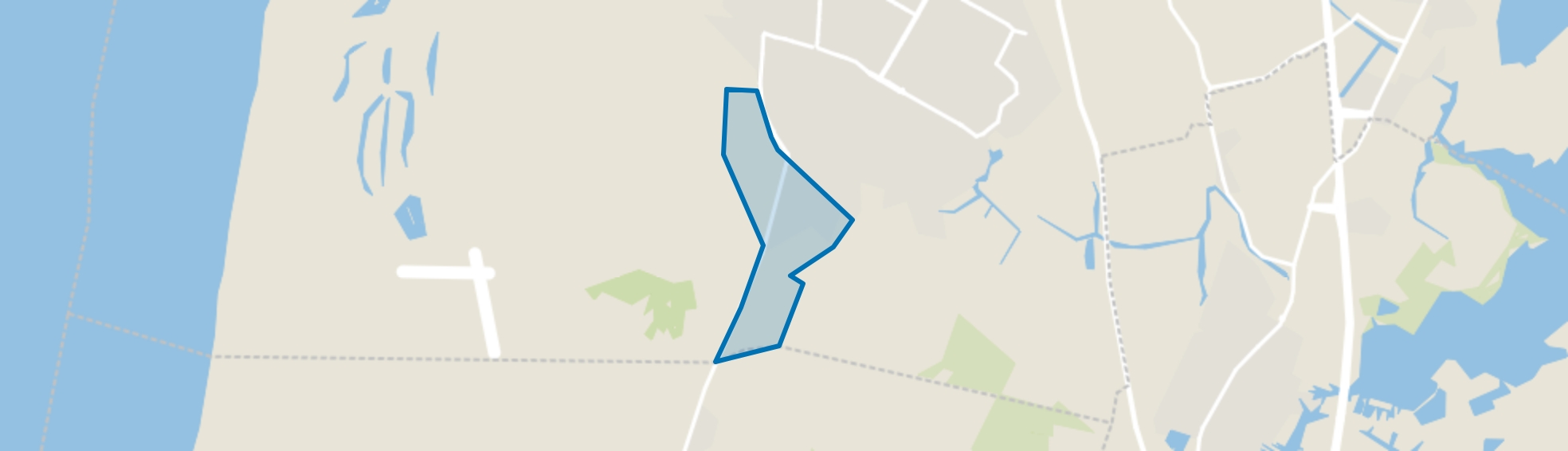 Beverwijkerstraatweg, Castricum map