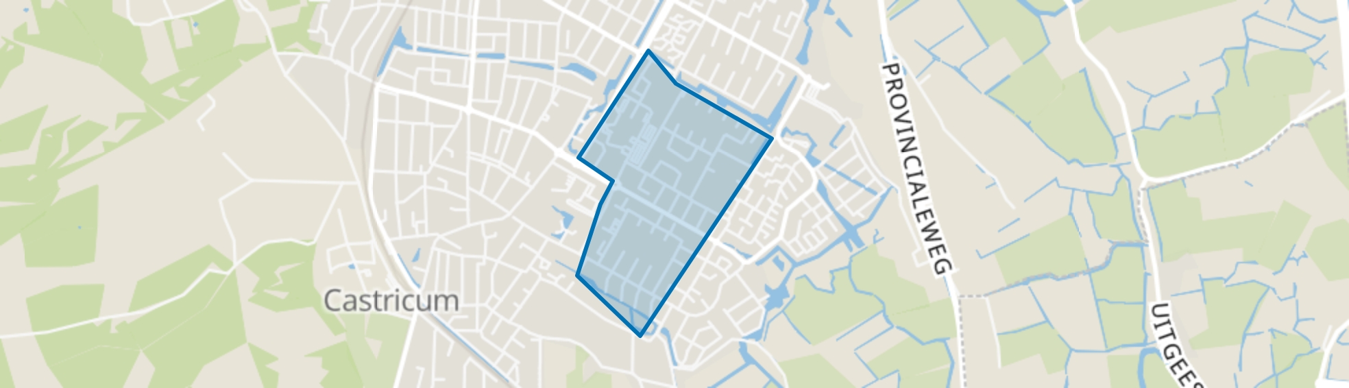 Molendijk, Castricum map