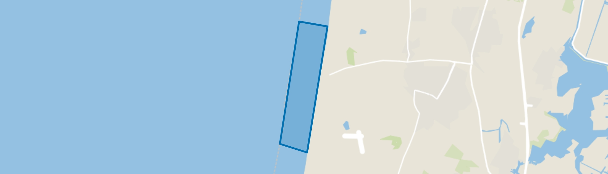 Water, Castricum map