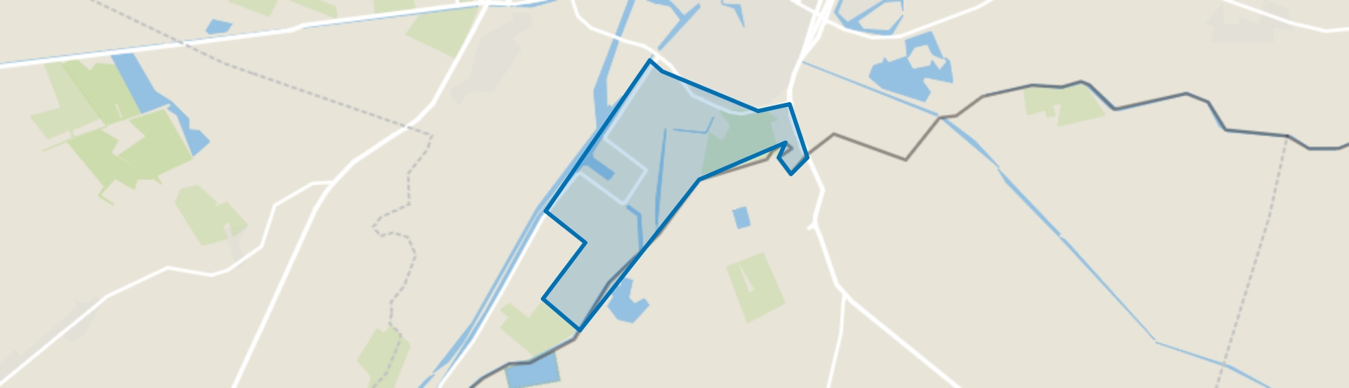 De Heege en De Mars, Coevorden map