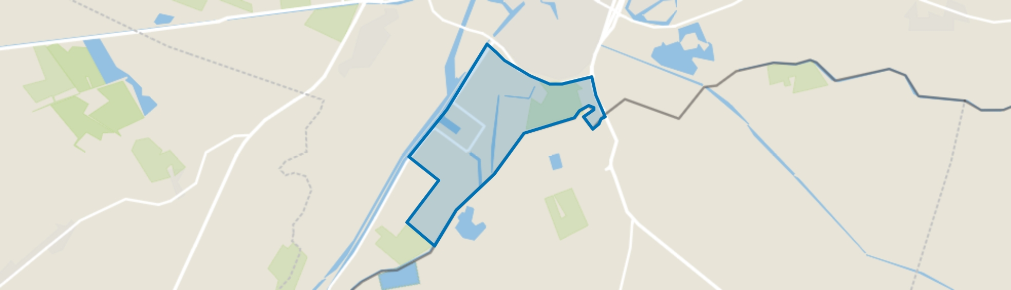 De Heege en De Mars, Coevorden map
