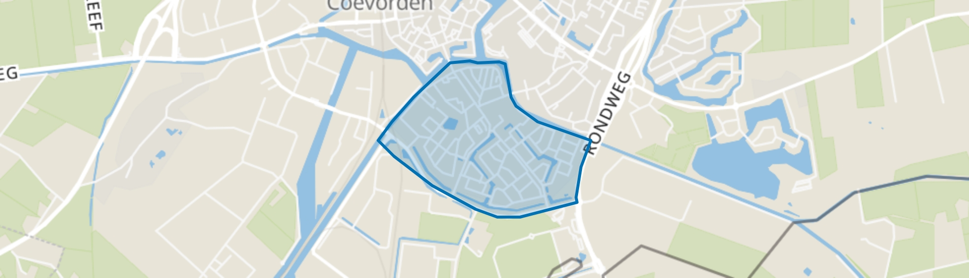 De Heege, Coevorden map