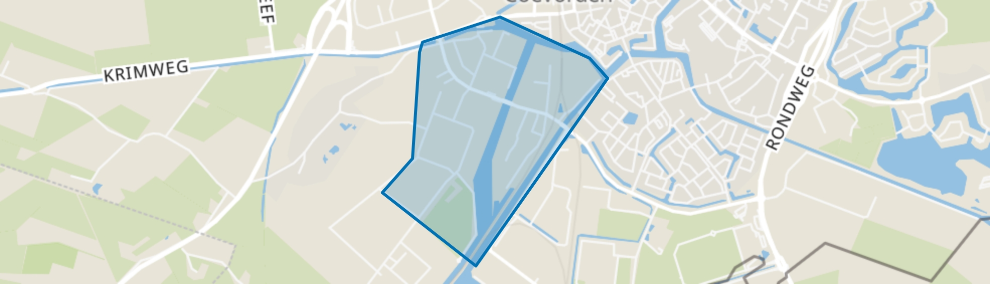 Leeuwerikenveld, Coevorden map