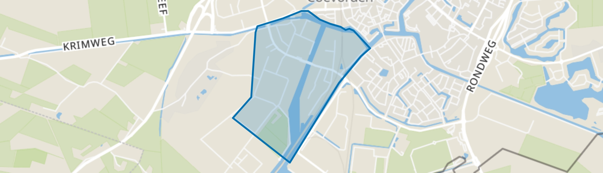 Leeuwerikenveld, Coevorden map