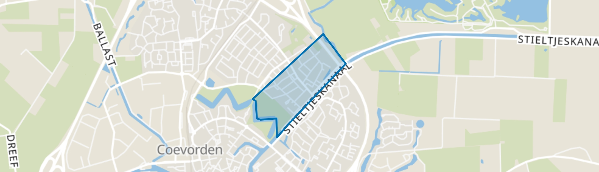 Poppenhare, Coevorden map