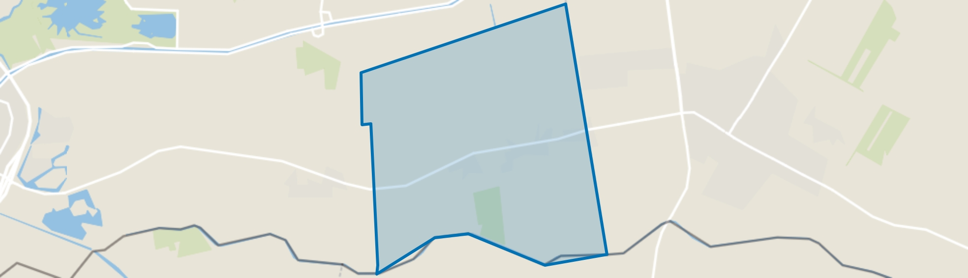 Verspreide huizen Vlieghuis en Padhuis, Coevorden map