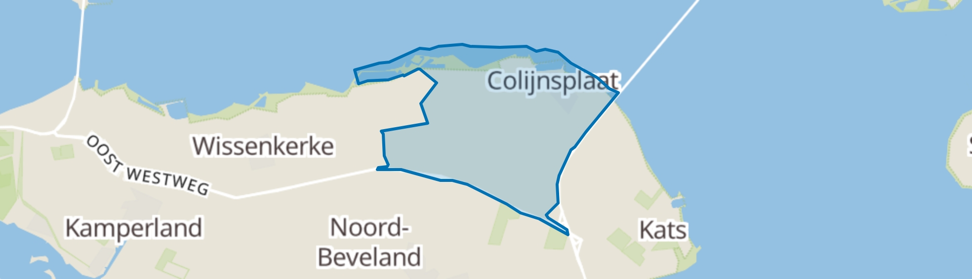 Colijnsplaat map