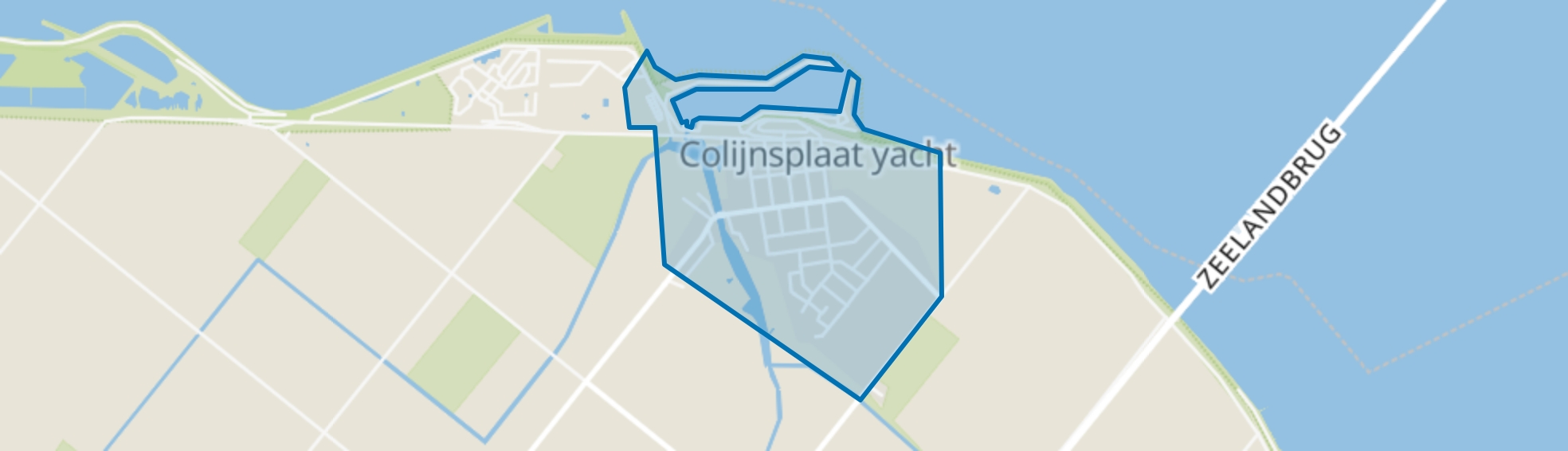 Colijnsplaat, Colijnsplaat map