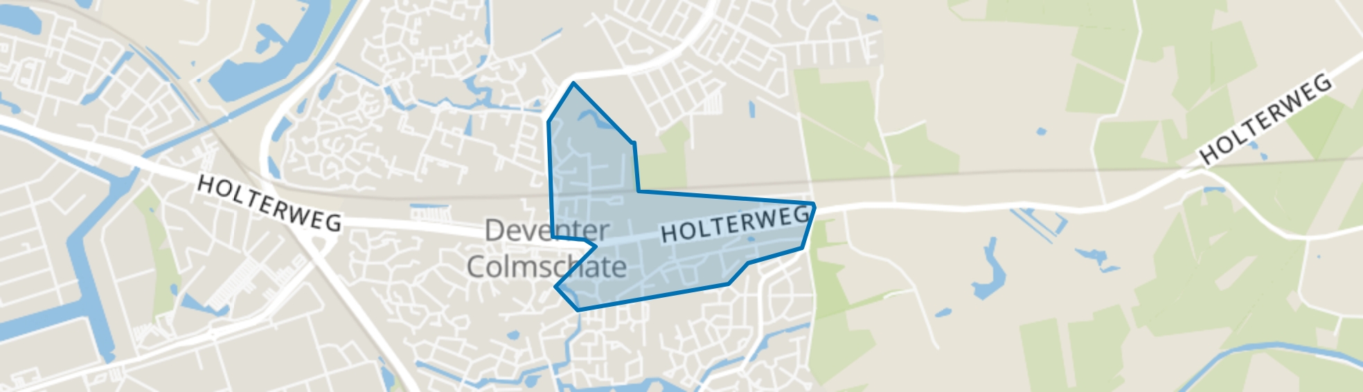 Dorp Colmschate, Colmschate map