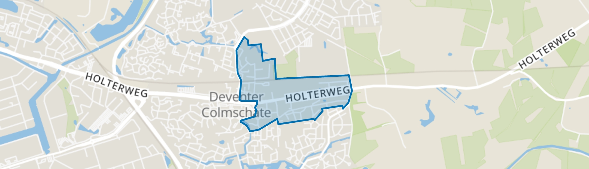 Dorp Colmschate, Colmschate map