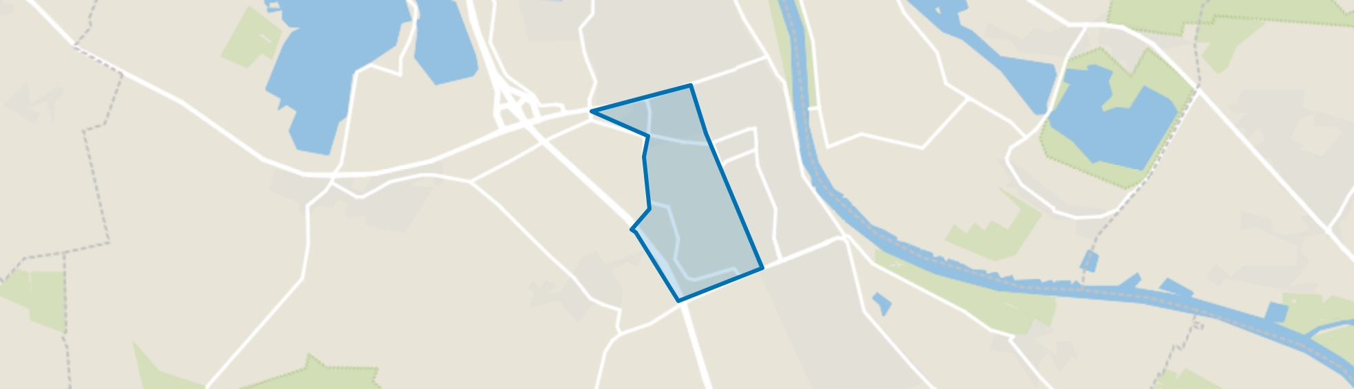 Cuijk industriegebied, Cuijk map