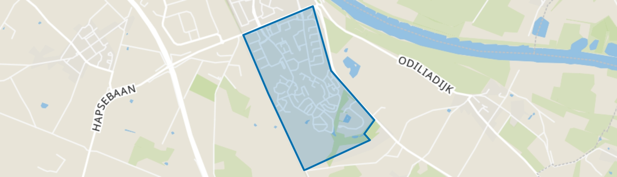 Cuijk Padbroek, Cuijk map