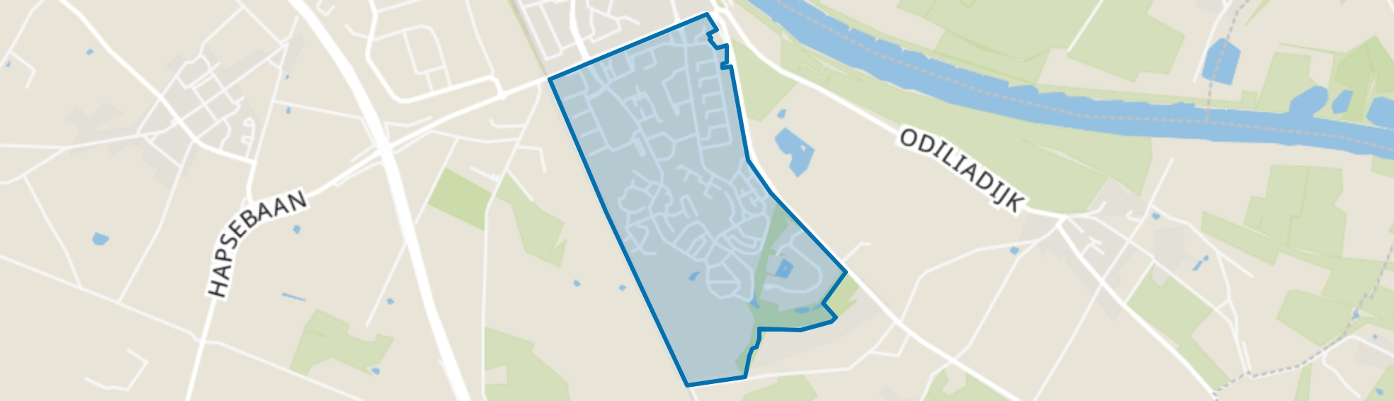 Cuijk Padbroek, Cuijk map