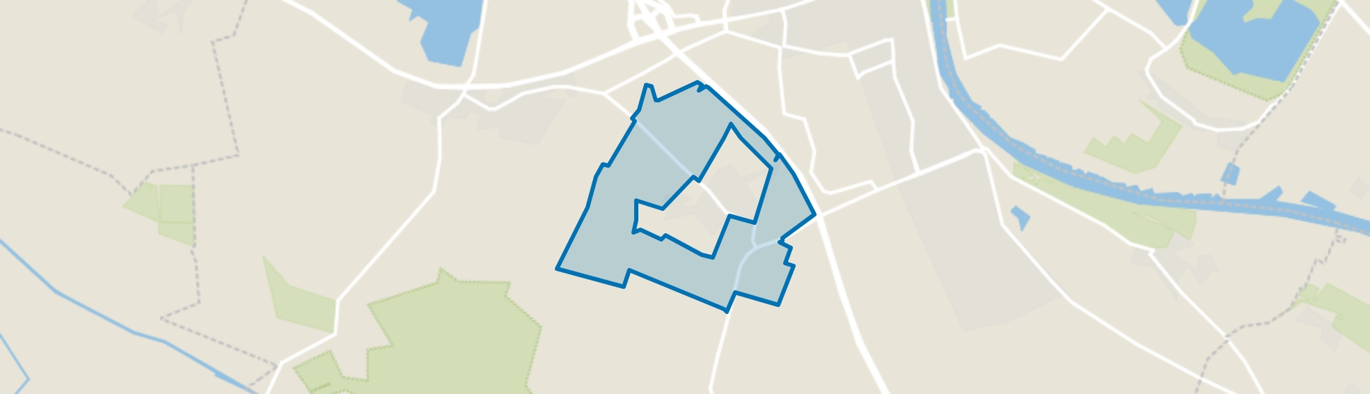 Vianen buitengebied, Cuijk map