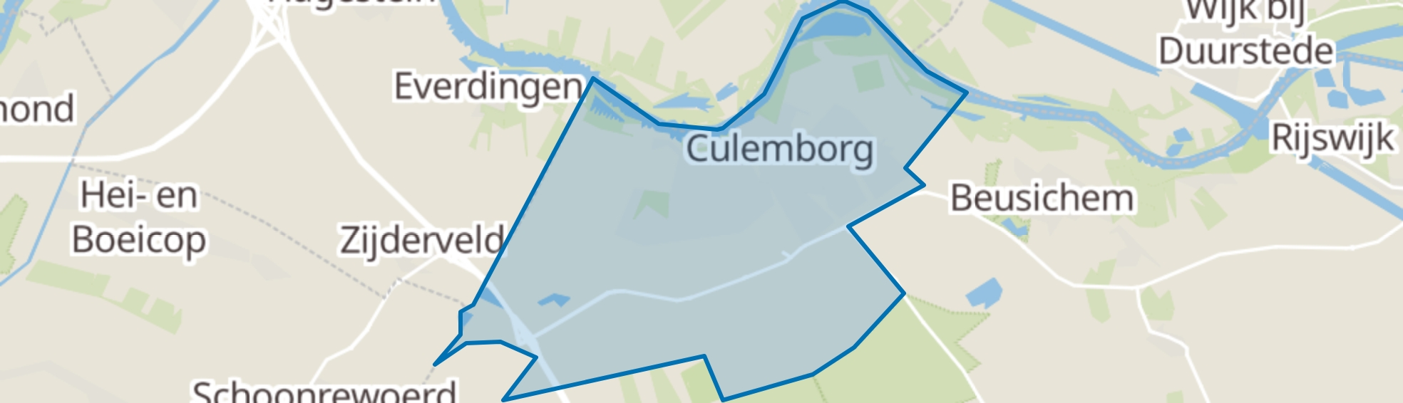 Culemborg map