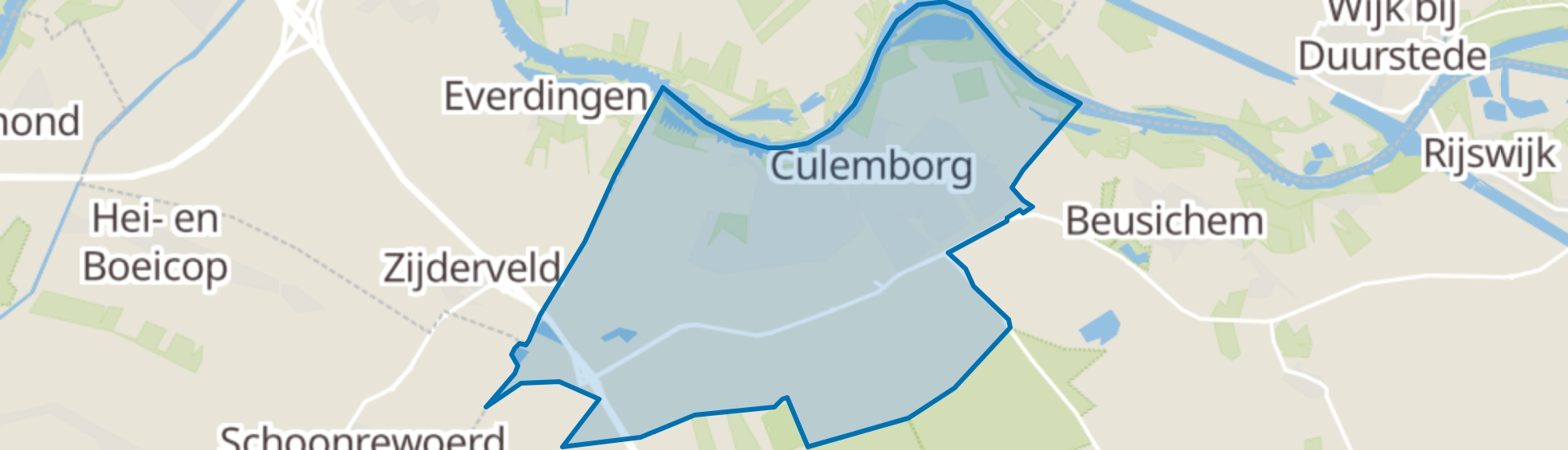 Culemborg map